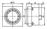 BUZZER 80mm VARIATIONS 12V - 24V-110V-230V RIABS-80 INDECO
